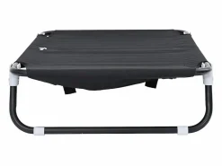 New Clicnbuy Cama para perro ML Tela Oxford y Acero Negro