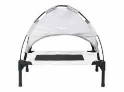 Hot Clicnbuy Cama para perro s Acero Plateado