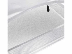 New Clicnbuy Cama para perro m Acero Plateado