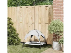 Clicnbuy Cama para perro m Acero