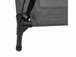 Clicnbuy Cama para perros con dosel antracita tela oxford y acero