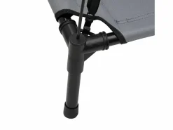 New Clicnbuy Cama para perros con dosel antracita tela oxford y acero Gris antracita