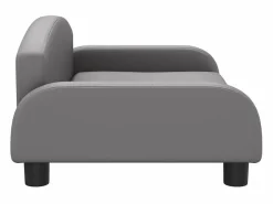 Online Clicnbuy Cama para perros de cuero sintético 70x45x30 cm Gris