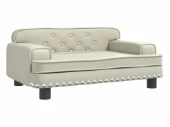 Outlet Cama para perros de cuero sintético 70x45x30 cm Cama De Animales De Compañía