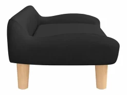 Best Cama para perros de tela negra 70x40x24 cm Cama De Animales De Compañía