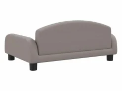 Clearance Cama para perros de tela gris taupé 70x45x30 cm Cama De Animales De Compañía
