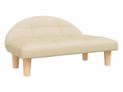 Sale Clicnbuy Cama para perros de tela 70x52x30 cm Crema