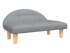 Clicnbuy Cama para perros de tela claro 70x52x30 cm