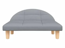 Clicnbuy Cama para perros de tela claro 70x52x30 cm