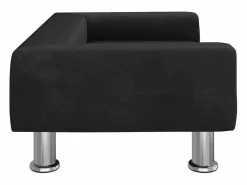 Discount Clicnbuy Cama para perros de terciopelo negra 70x45x26,5 cm Negro