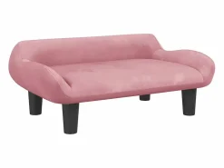 Clicnbuy Cama para perros de terciopelo 70x40x24 cm