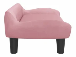 Clicnbuy Cama para perros de terciopelo 70x40x24 cm