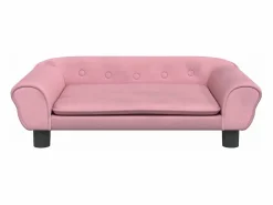 Clicnbuy Cama para perros de terciopelo 70x48x22 cm