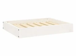 Clicnbuy Cama para perros madera maciza de pino 61,5x49x9 cm