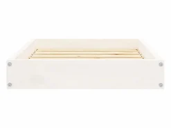 Clicnbuy Cama para perros madera maciza de pino 61,5x49x9 cm