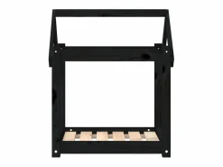 Discount Cama para perros madera maciza de pino 61x50x70 cm Cama De Animales De Compañía