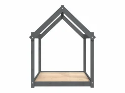 New Cama para perros madera maciza de pino 111x80x100 cm Cama De Animales De Compañía