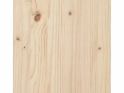 Clicnbuy Cama para perros 55,5x45,5x28 cm de madera maciza de pino