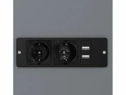 Clearance Cama plegable 140×200 cm - con toma USB y enchufe - (colchón no incluido) Cama Abatible