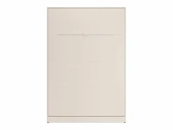 Vente-unique Cama plegable 140 x 200 cm apertura vertical manual leds + colchón - RAPILI