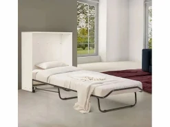 LLB Cama plegable con colchón y lamas 80x190 Atena