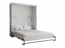 Abiks Möbel Cama plegable vertical para el hogar 160x200 (+)