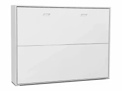 Online Cama Plegable 135x190 cm Juvenil Invitados Abatible Horizontal Blanco