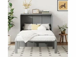 Clearance Cama retráctil de madera 90x200 cm - con somier - Cama Abatible