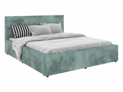 Best Cama tapizada Fargo haaus, 200 x 160 cm, Turquesa Somier - 160X200Cm