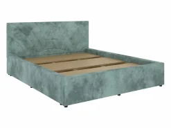 Best Cama tapizada Fargo haaus, 200 x 160 cm, Turquesa Somier - 160X200Cm