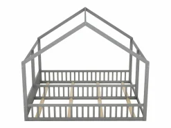 Online Camarote para 2 niños 90x200cm - camas planas modelos casa camas 2 plazas 2 en 1 - Cama Montessori