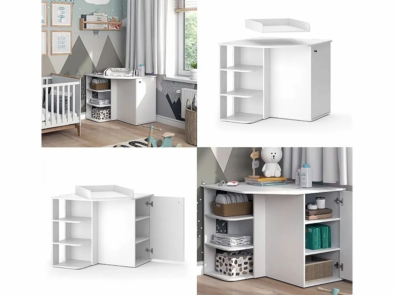 Best Cambiador 85x85x77.3 kristian Mueble De Bebé