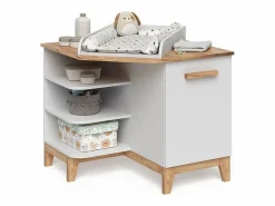 Sale Vicco Cambiador /artesano 85x85x85.2 malia Blanco