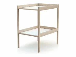 New Webaby Cambiador de 1 estante MILO Haya cruda Color natural claro