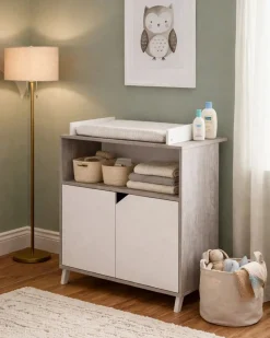 Online Cambiador de madera para bebés Mueble De Bebé