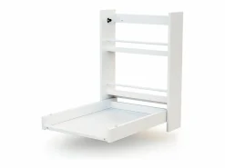 Hot Cambiador plegable madera de pared con colchón EAZY madera - - 78 x 56 x 78 cm Mueble De Bebé