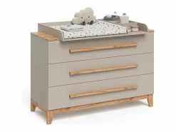 Vicco Cambiador roble cachemira 133.2x70x98 malia