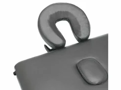 Sale Camilla de masaje de 3 zonas estructura de aluminio banco de masaje reposacabezas reposabrazos ajustable cama de masaje plegable portátil antracita 02_0001798 Camilla De Masaje