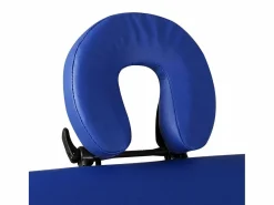 Outlet Camilla de masaje plegable de 2 zonas con estructura de acero inoxidable azul 02_0001879 Camilla De Masaje