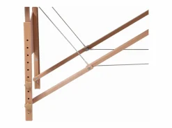 Best Camilla de masaje plegable de 3 secciones con estructura de madera negra 02_0001889 Camilla De Masaje