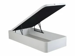 Ysmée Canapé abatible 90 x 200 cm - mate - HESTIA de YSMÉE Blanco