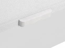 Ysmée Canapé abatible 90 x 200 cm - mate - HESTIA de YSMÉE Blanco