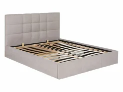 Vente-unique Canapé abatible 180 x 200 cm de tela de color - ELIAVA