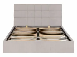 Vente-unique Canapé abatible 180 x 200 cm de tela de color - ELIAVA