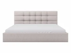 Clearance Canapé abatible 200 x 200 cm de tela + colchón - ELIAVA de Pascal Morabito Cama Con Canapé|Cama Con Almacenaje