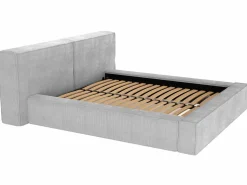 Vente-unique Canapé abatible 180 x 200 cm de pana + colchón - TIMANO