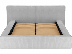 Vente-unique Canapé abatible 180 x 200 cm de pana + colchón - TIMANO