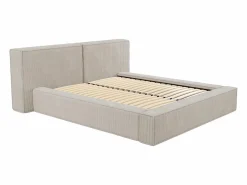 New Canapé abatible 180 x 200 cm de pana - TIMANO II Cama Terciopelo|Cama Con Canapé