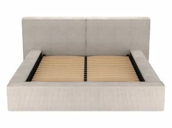 New Canapé abatible 180 x 200 cm de pana - TIMANO II Cama Terciopelo|Cama Con Canapé
