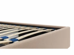 Vente-unique Canapé abatible 160 x 200 cm de terciopelo color con colchón - MIRDAL